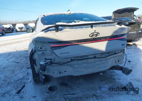 2023 Hyundai Elantra N from USA, damaged, VIN KMHLW4AK9PU009197